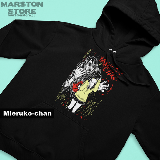 Polerón de Mieruko-chan con Miko Yotsuya