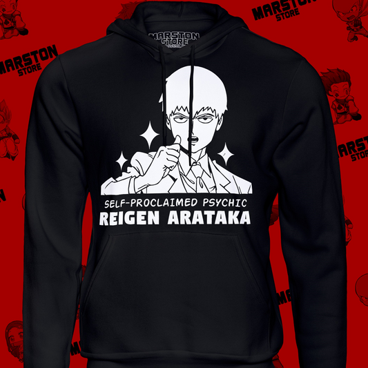 Polerón de Mob Psycho 100 con Reigen Arataka