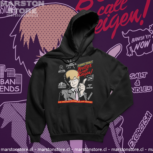 Polerón de Mob Psycho 100 con Reigen Arataka