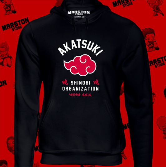 Polerón Naruto con diseño de Akatsuki