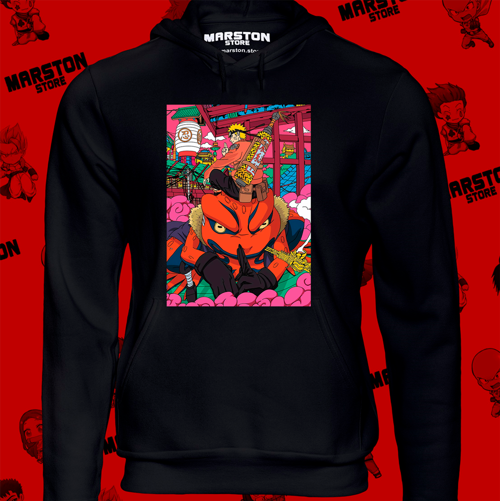 Polerón Naruto con diseño inspirado en el anime