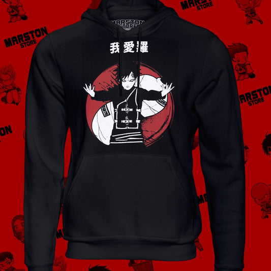 Polerón Naruto con diseño de Gaara