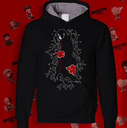 Polerón Naruto con diseño de Itachi Uchiha