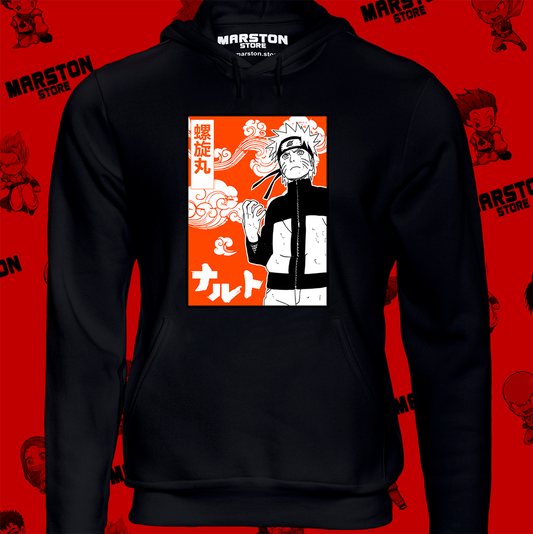 Polerón Naruto con diseño de Naruto Uzumaki