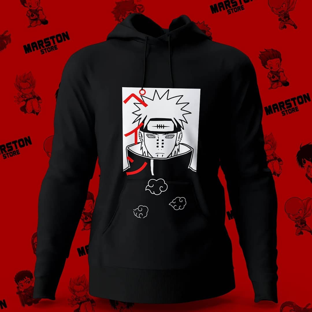 Polerón Naruto con diseño de Pain