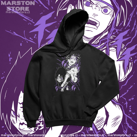 Polerón Naruto con diseño de Sasuke Uchiha