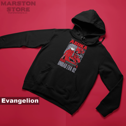Polerón Neon Genesis Evangelion con diseño de Asuka Langley Soryu