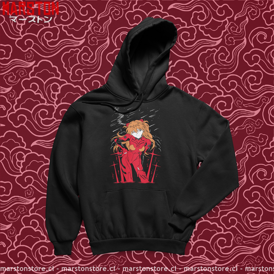 Polerón Neon Genesis Evangelion con diseño de Asuka Langley Soryu