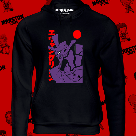 Polerón Neon Genesis Evangelion con diseño inspirado en el anime