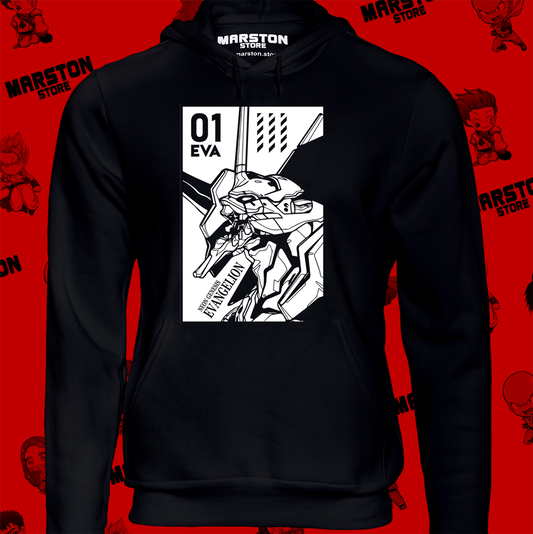 Polerón Neon Genesis Evangelion con diseño inspirado en el anime