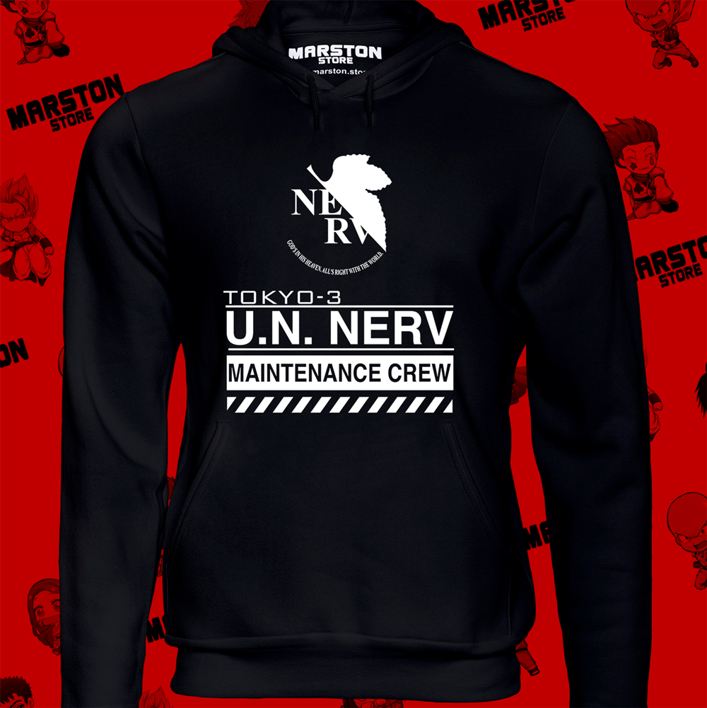 Polerón Neon Genesis Evangelion con diseño de NERV