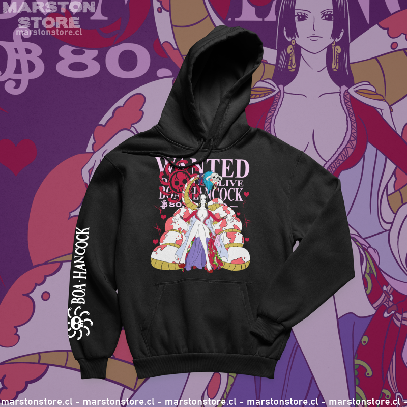 Polerón One Piece con diseño de Boa Hancock