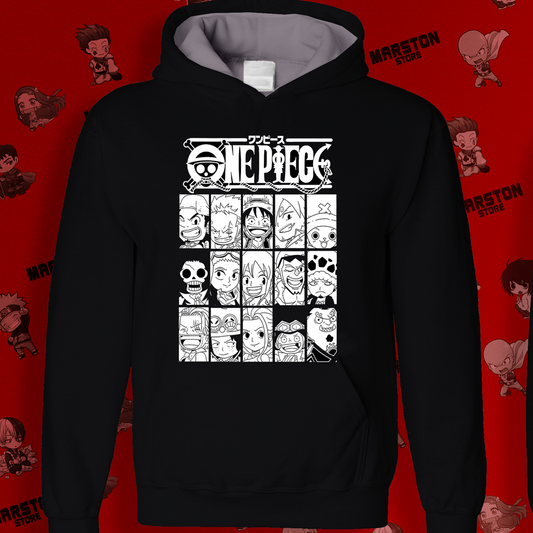 Polerón One Piece con diseño inspirado en el anime