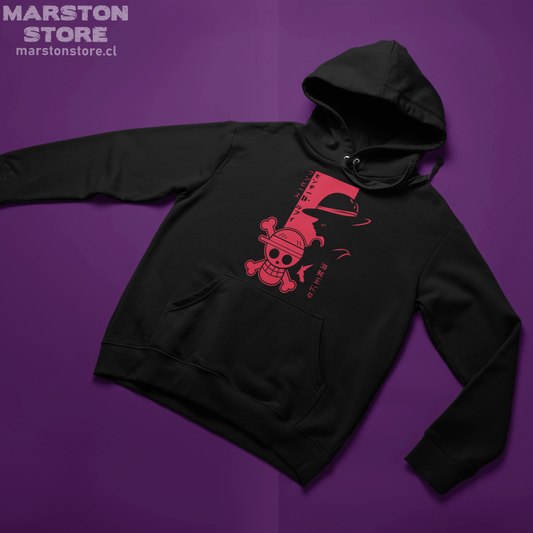 Polerón One Piece con diseño inspirado en el anime