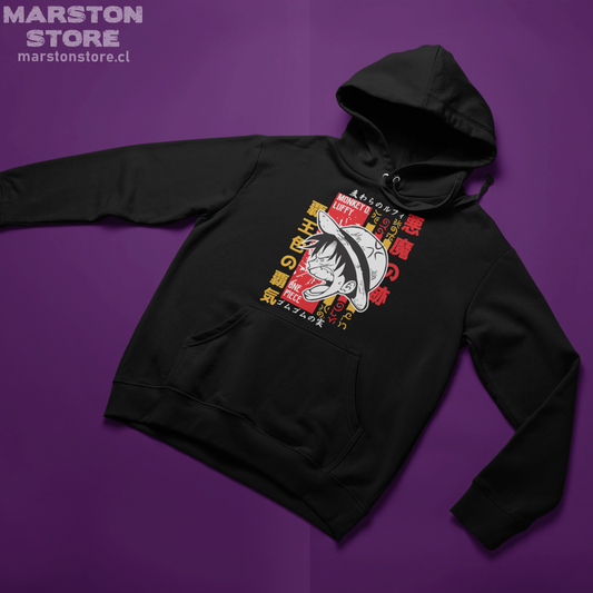 Polerón One Piece con diseño inspirado en el anime