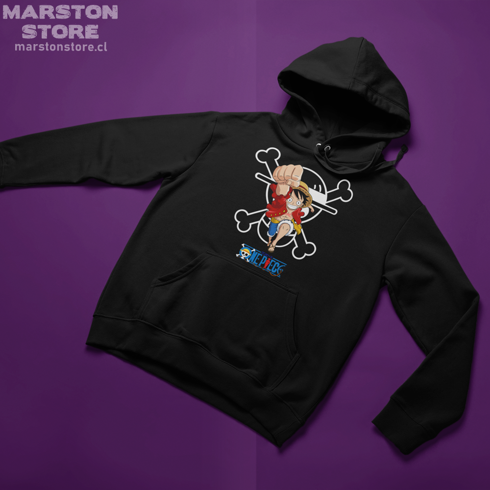 Polerón One Piece con diseño inspirado en el anime