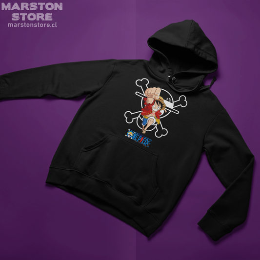 Polerón One Piece con diseño inspirado en el anime