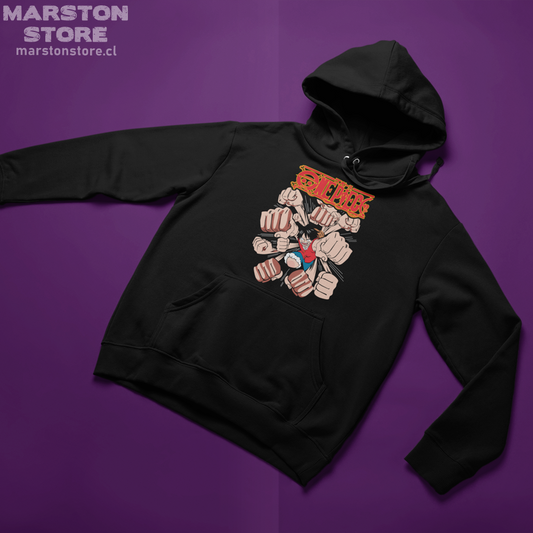 Polerón One Piece con diseño inspirado en el anime