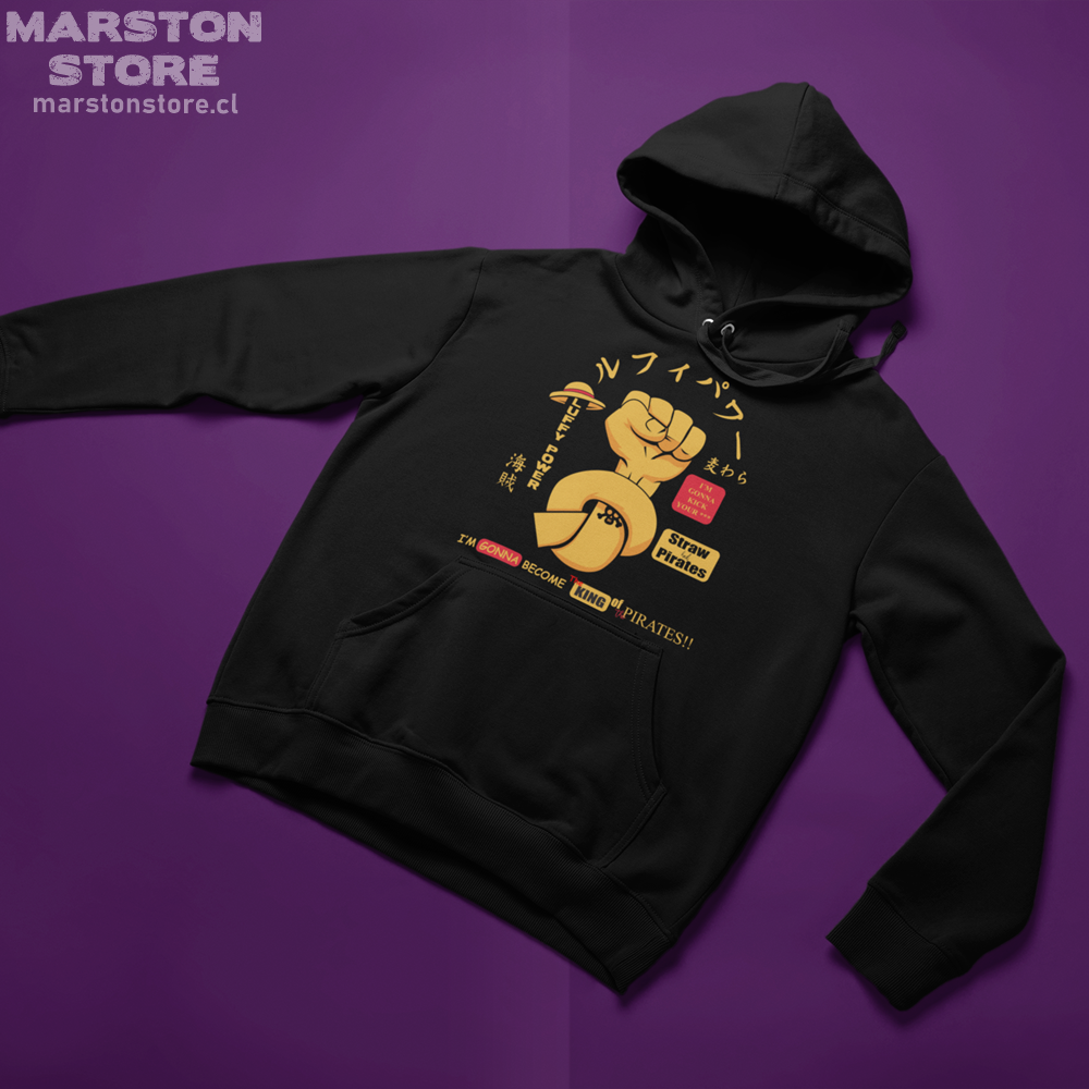 Polerón One Piece con diseño inspirado en el anime