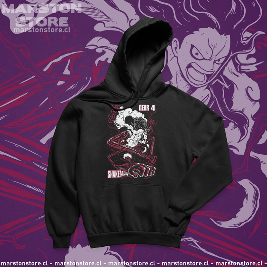 Polerón One Piece con Monkey D. Luffy en Gear 4