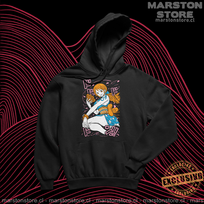 Polerón One Piece con diseño de Nami
