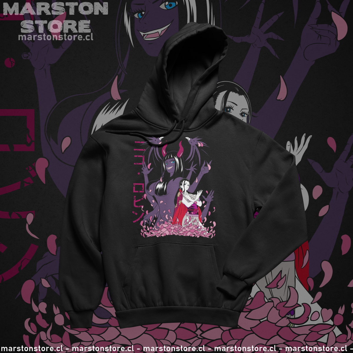 Polerón One Piece con diseño de Nico Robin