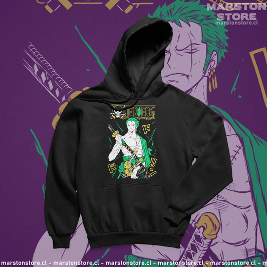 Polerón One Piece con diseño de Roronoa Zoro