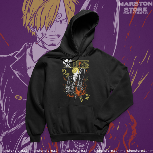 Polerón One Piece con diseño de Sanji