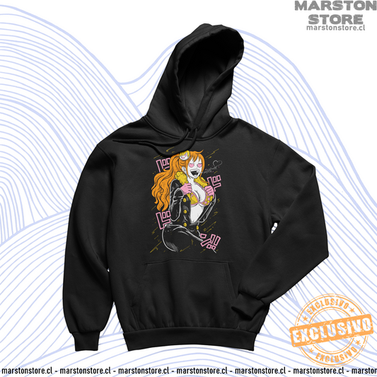 Polerón One Piece con Sanji y Nami