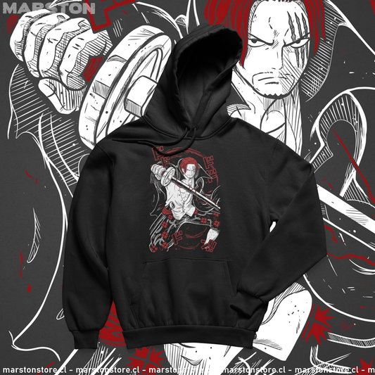 Polerón One Piece con diseño de Shanks