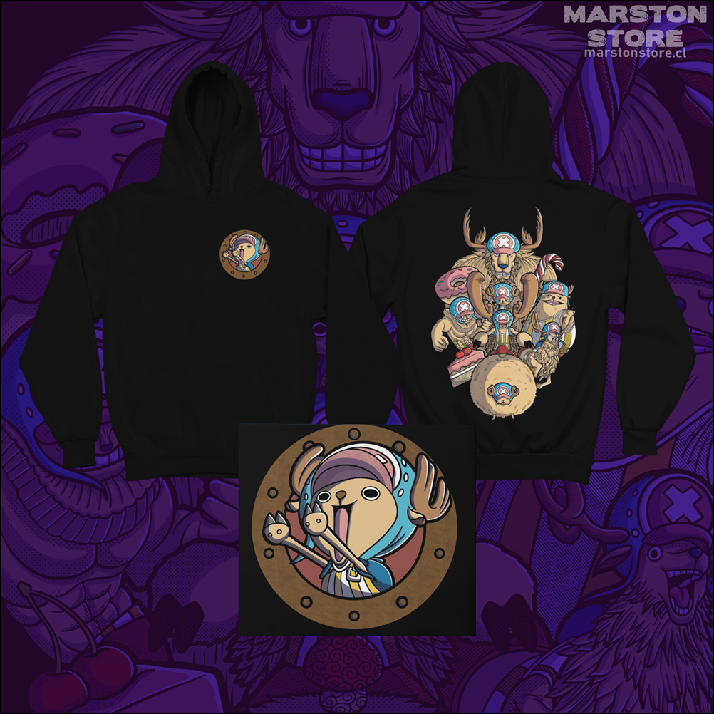 Polerón One Piece con diseño de Tony Tony Chopper