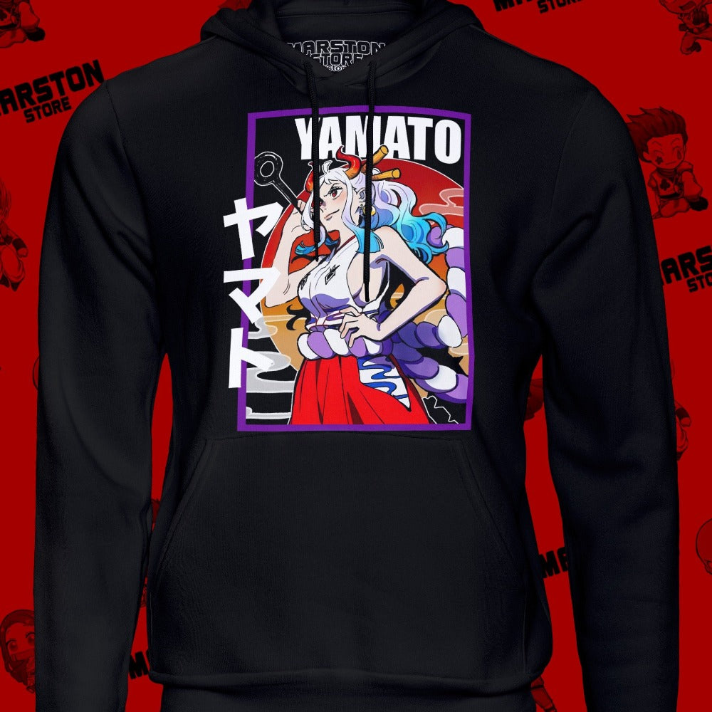 Polerón One Piece con diseño de Yamato