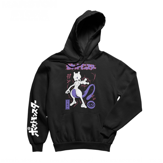 Polerón de Pokémon con diseño de Mewtwo
