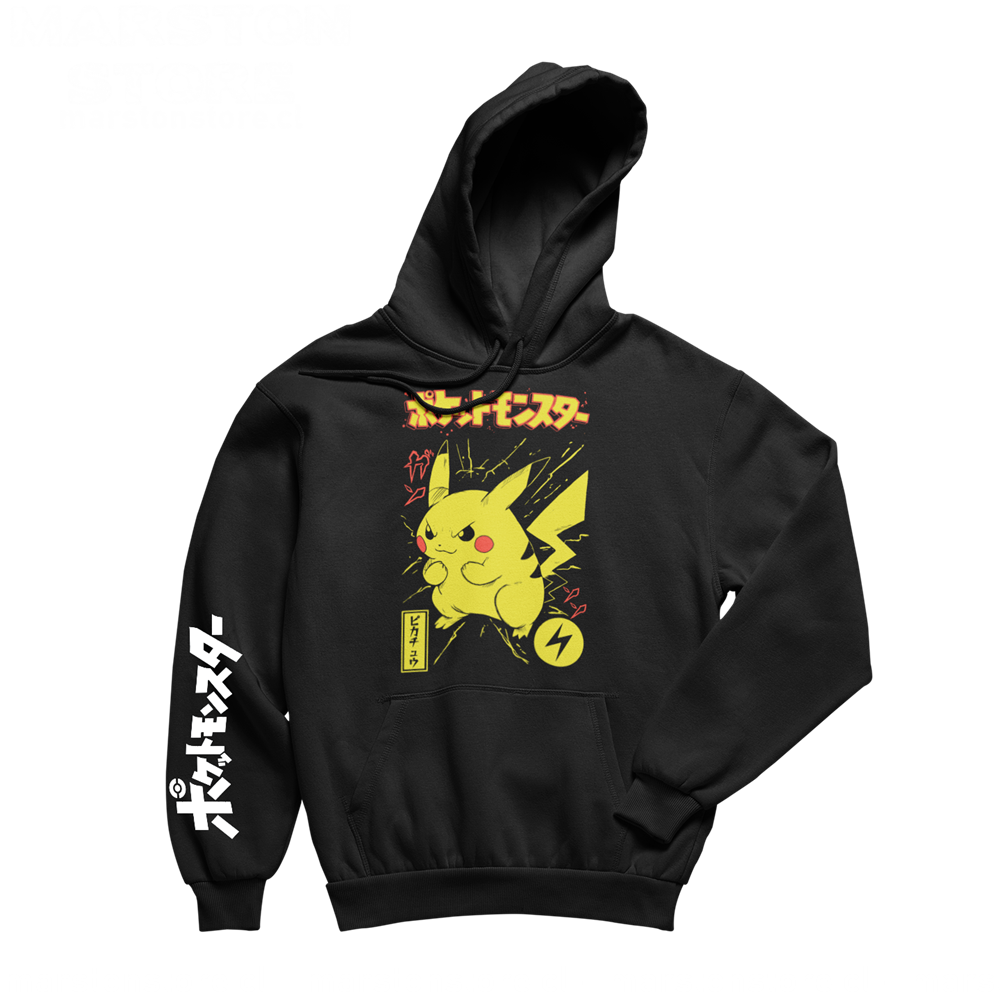 Polerón de Pokémon con diseño de Pikachu