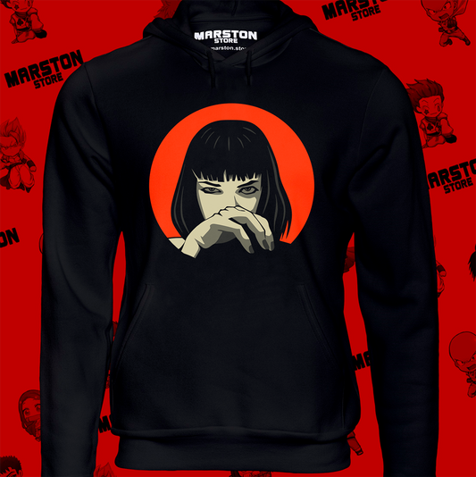 Polerón de Pulp Fiction con Mia Wallace