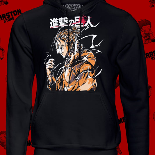 Polerón Shingeki no Kyojin con diseño de Eren Jaeger