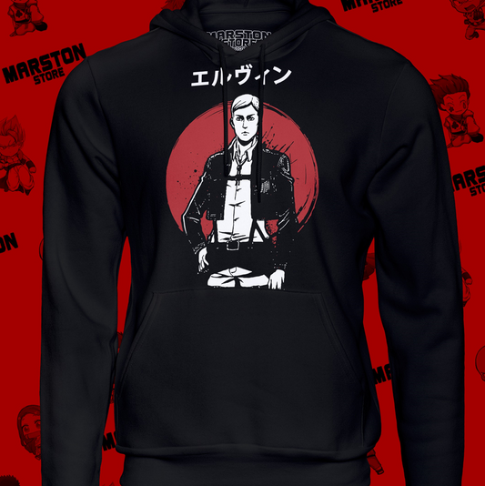 Polerón Shingeki no Kyojin con diseño de Erwin Smith