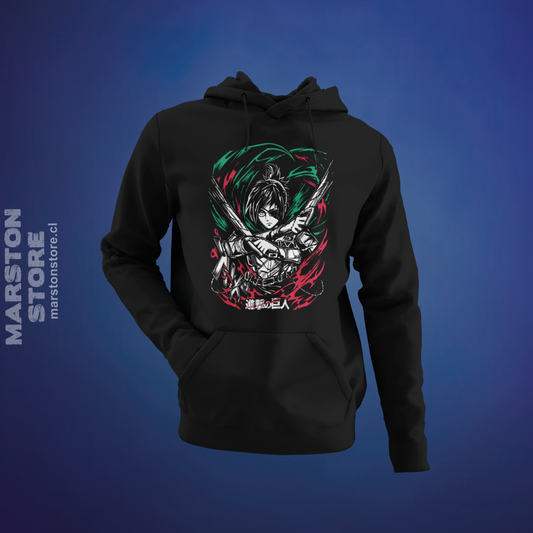 Polerón Shingeki no Kyojin con diseño de Hange Zoë