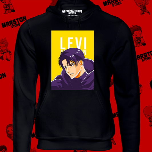 Polerón Shingeki no Kyojin con diseño de Levi Ackerman