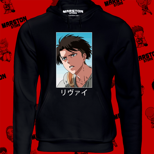 Polerón Shingeki no Kyojin con diseño de Levi Ackerman