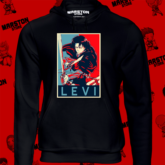 Polerón Shingeki no Kyojin con diseño de Levi Ackerman