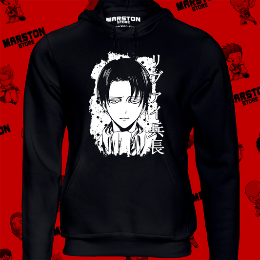 Polerón Shingeki no Kyojin con diseño de Levi Ackerman