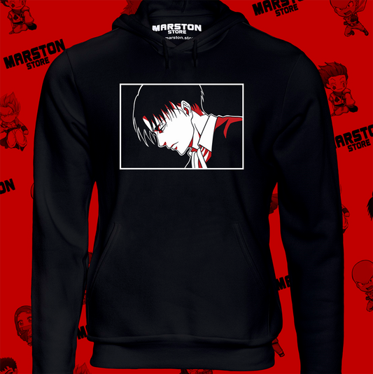 Polerón Shingeki no Kyojin con diseño de Levi Ackerman