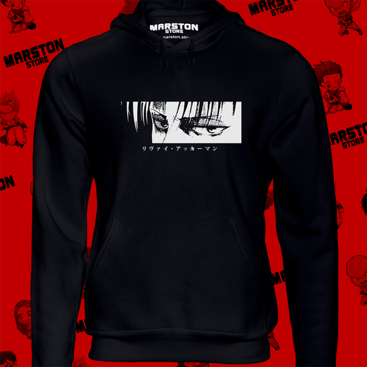 Polerón Shingeki no Kyojin con diseño de Levi Ackerman