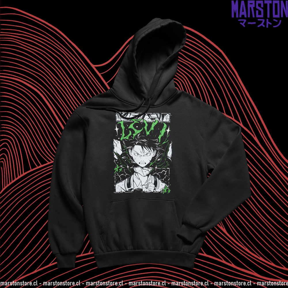 Polerón Shingeki no Kyojin con diseño de Levi Ackerman
