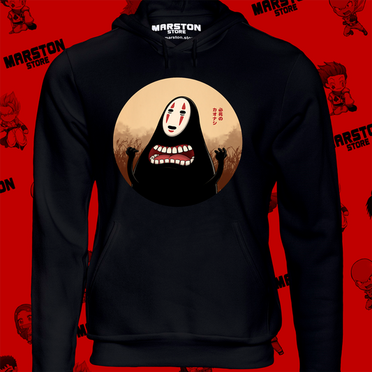 Polerón de Studio Ghibli: El viaje de Chihiro (Spirited Away) con No-Face (Sin Cara/Kaonashi)