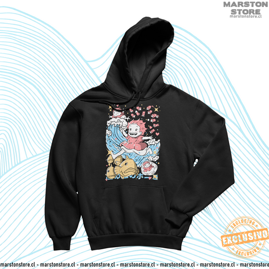 Polerón de Studio Ghibli con diseño de Ponyo