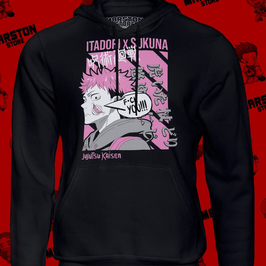 Polerón Jujutsu Kaisen - Itadori x Sukuna
