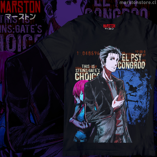 Polera Steins;Gate - Kurisu Makise - Okabe Rintaro