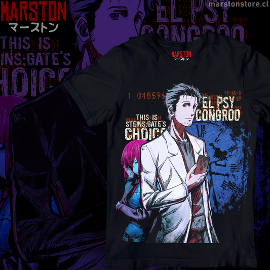 Polera Steins;Gate - Kurisu Makise - Okabe Rintaro